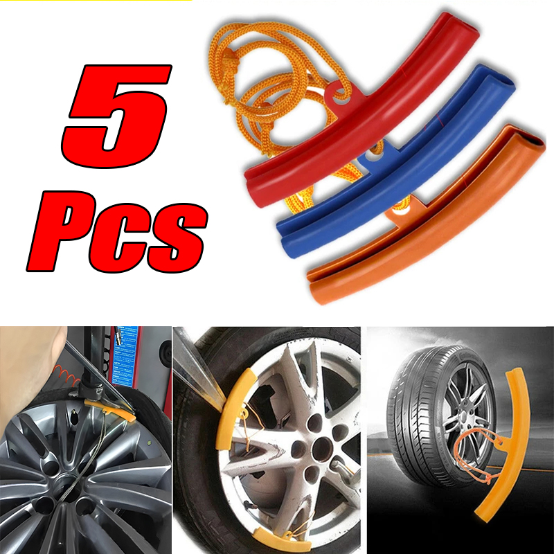Tire Changer Machine - 5Pcs Car Motorcycle Wheel Guard Rim