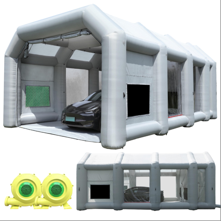 Fast air shipping  26x14x10Ft  - Inflatable Paint Booth 评论和价格