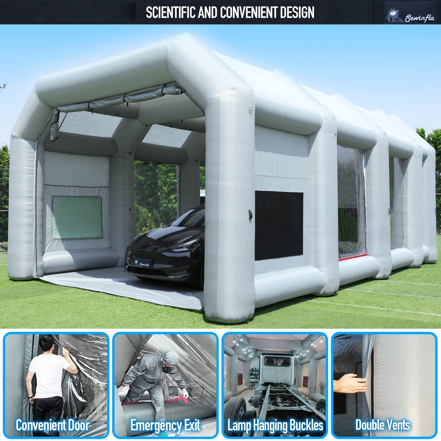 Fast air shipping Inflatable P - Inflatable Paint Booth 评论和价格
