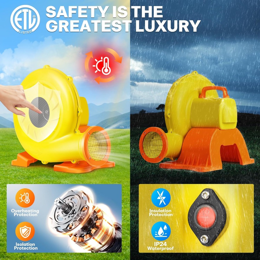 1100W 1.5HP Commercial Inflata - Inflatable Paint Booth 评论和价格