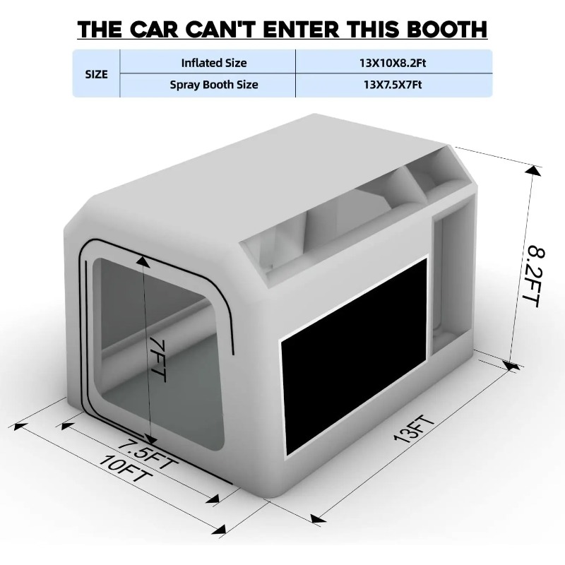 【Hot Sale】Durable Vehicle Infl - Inflatable Paint Booth 评论和价格